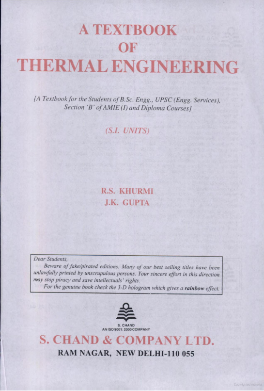 Thermal Engineering